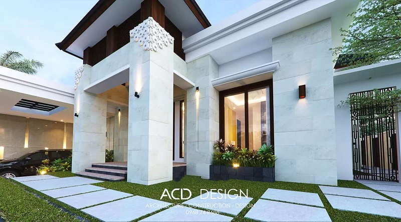 Thiết kế biệt thự mái nhật 1 tầng 15x13m đẹp biệt thự mái nhật 1 tầng 15x13m