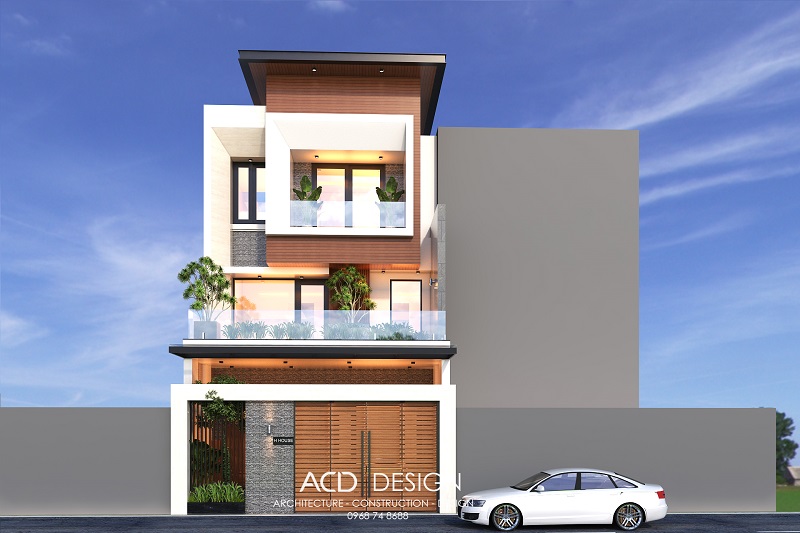 nhà phố 3 tầng mặt tiền 6m