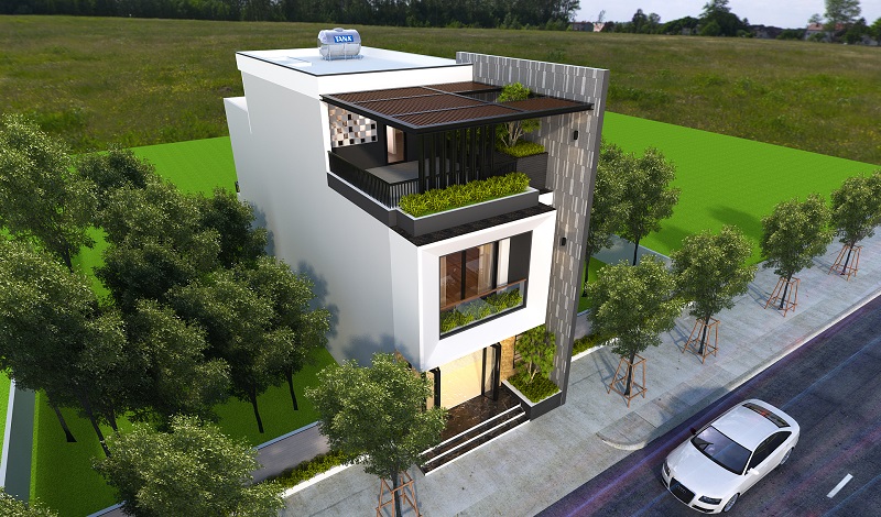 Mẫu thiết kế nhà rộng 5m dài 15m đẹp thiết kế nhà rộng 5m dài 15m