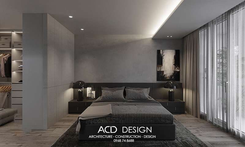nội thất nhà phố 5m