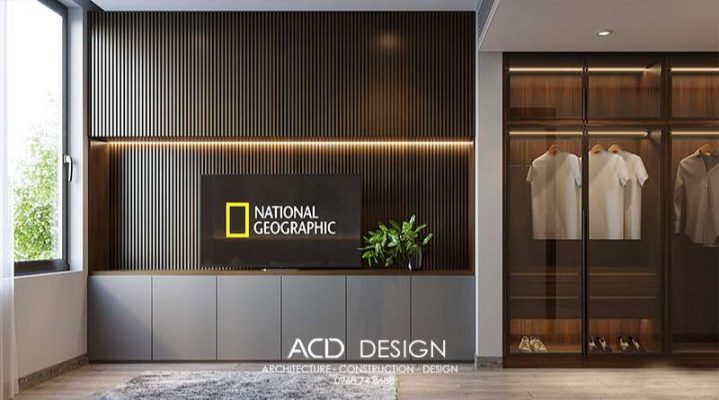 Sắp xếp nội thất hợp lý giúp tiết kiệm diện tích mẫu nhà 2 tầng chữ L 100m2