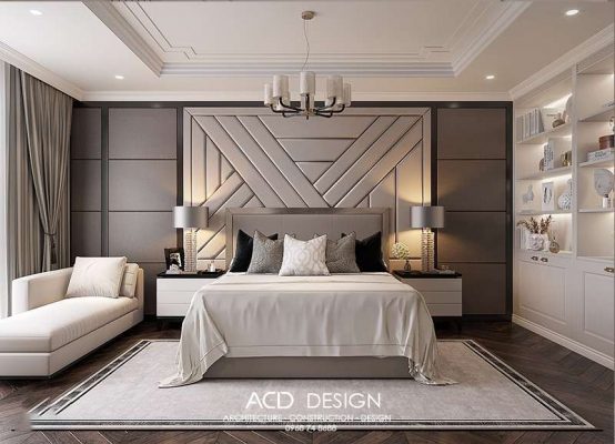 Bố trí nội thất hoàn hảo biệt thự kiểu Pháp 3 tầng