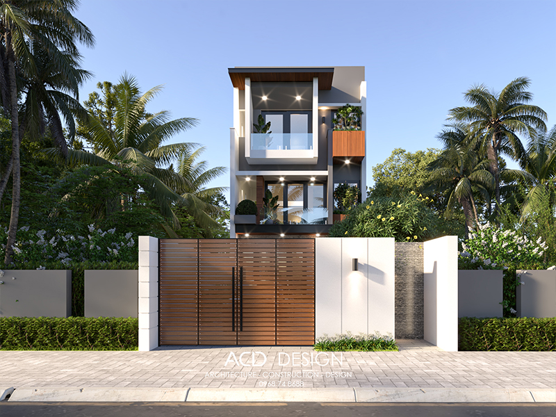 mẫu thiết kế nhà ống đẹp